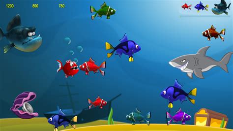 Hungry Fish Evolution Game .